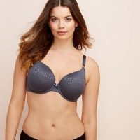 Debenhams  Gorgeous DD+ - Grey Perfect Fit underwired moulded cups t-