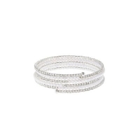 Debenhams  Coast - Silver Alma pearl wrap bracelet