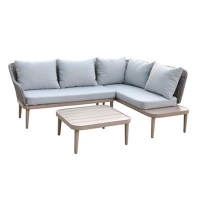 Debenhams  Debenhams - Palmira corner sofa with side table