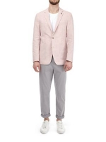 Debenhams  Burton - Pink linen and cotton blend blazer