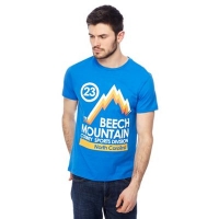 Debenhams  Red Herring - Blue Beech Mountain print t-shirt