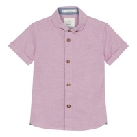 Debenhams  J by Jasper Conran - Boys pink short sleeve Oxford shirt