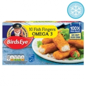 Birds Eye 10 Fish Fingers Omega3 280G £2.00