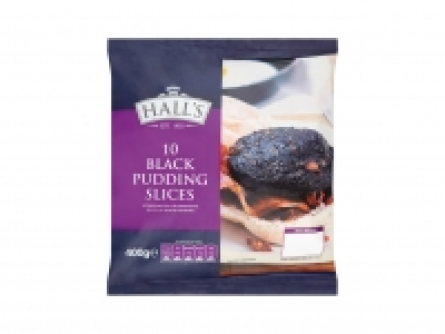 Halls 10 Black Pudding Slices £0.99