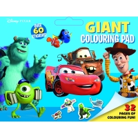 BigW  Disney Pixar: Giant Colouring Pad