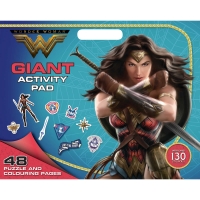 BigW  DC Comics: Wonder Woman Giant Activity Pad