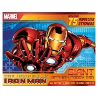 BigW  The Invincible Iron Man Giant Activity Pad