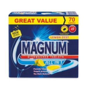 Magnum Dishwasher All in One Tablets £5.49