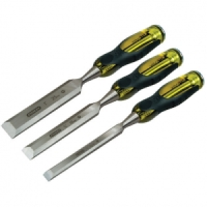 Stanley FatMax 2-16-268 Thru Tang 3 Piece Chisel Set &pound;32.99