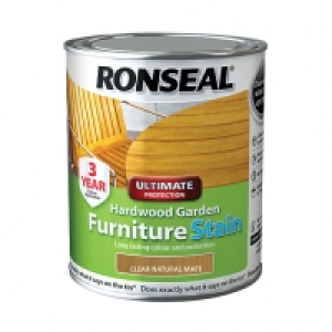 Ronseal Ultimate Protection Hardwood Garden Furniture Stain  £12.99