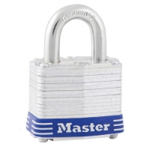 Master Lock 3KA Laminated Steel Padlock - 40mm £7.99