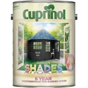 Cuprinol Garden Shades Matt Wood Treatment - Black Ash 5L £29.99