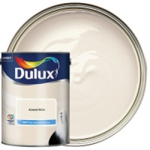 Dulux Matt Emulsion Paint - Almond White 5L £22.00