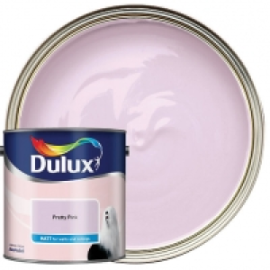 Dulux Matt Emulsion Paint - Pretty Pink 2.5L £16.00