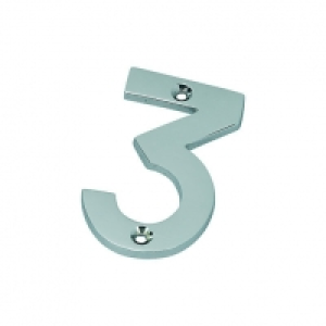 Wickes Door Number 3 - Chrome £3.25
