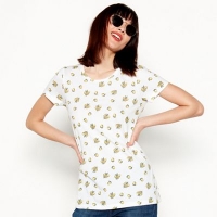 Debenhams  Red Herring - White lemon print t-shirt