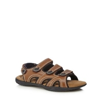 Debenhams  Mantaray - Tan leather sandals