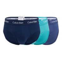 Debenhams  Calvin Klein - Pack of three navy hip briefs