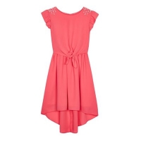Debenhams  bluezoo - Girls pink tie front dress