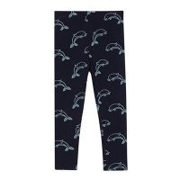 Debenhams  bluezoo - Girls navy dolphin print leggings