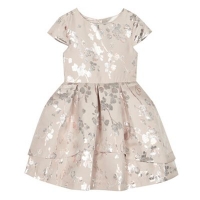 Debenhams  Baker by Ted Baker - Girls foil-effect blossom print dress