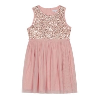 Debenhams  bluezoo - Girls pink sequinned dress