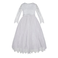 Debenhams  RJR.John Rocha - Girls white lace dress
