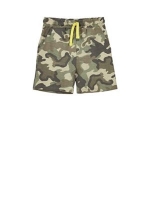 Debenhams  Outfit Kids - Boys khaki camouflage jersey shorts