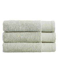 Debenhams  Christy - Blue Pimlico 630gsm linen cotton mix towel