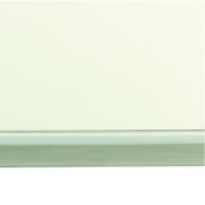 Worktop White Glass Effect 600mm