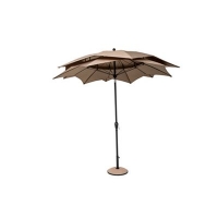 Debenhams  Debenhams - Taupe Lotus 2.7m parasol