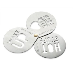 Barista & Co - Electric steel cocoa stencils