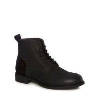 Debenhams  G-Star - Black Warth lace-up boots