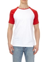 Debenhams  Burton - England red and white raglan t-shirt