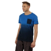 Debenhams  Regatta - Blue Tyren ombre t-shirt