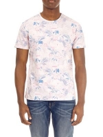 Debenhams  Burton - Pink floral all-over print t-shirt