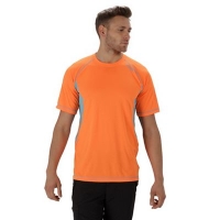 Debenhams  Regatta - Orange Volito technical t-shirt