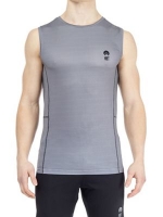Debenhams  HIIT - Mid grey design lightweight training vest