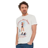Debenhams  Joe Browns - Cream crimson tide t-shirt