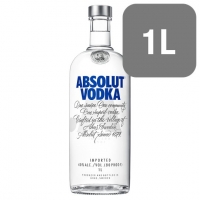 Tesco  Absolut Swedish Vodka 1L