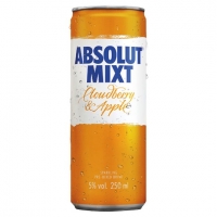 Tesco  Absolut Cloudberry And Apple 250Ml
