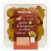 Ocado  Waitrose Jalapeno & Garlic Stuffed Olives