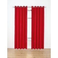 BargainCrazy  Canvas Lightweight 3 Inch Pencil Pleated Unlined Curtains