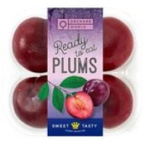 Orchardworld Ready to Eat Plums £3.99