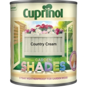 Cuprinol Garden Shades Country Cream 1L £8.00