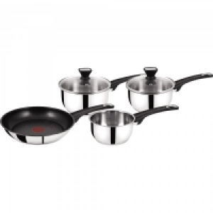 Tefal Jamie Oliver Pan Set Stainless Steel 4 Piece £77.99