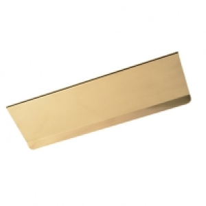 Wickes Letter Plate Tidy - Brass 300 x 98mm &pound;10.89