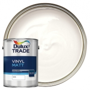 Dulux Trade Vinyl Matt Emulsion Paint - White 5L £26.70