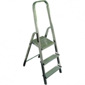 Youngman Professional 3 Tread Aluminium Stepladder &pound;25.00
