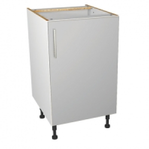 Wickes Orlando Grey Gloss Slab Base Unit - 500mm £61.20